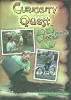 Curiosity Quest Goes Green: Series: School Lunch Tray Recycling, Battery Recycling, and Fishing for Energy cover image