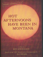 Hot Afternoons Have Been in Montana cover image