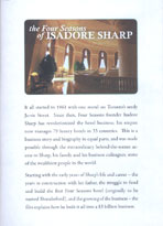 The Four Seasons of Isadore Sharp cover image