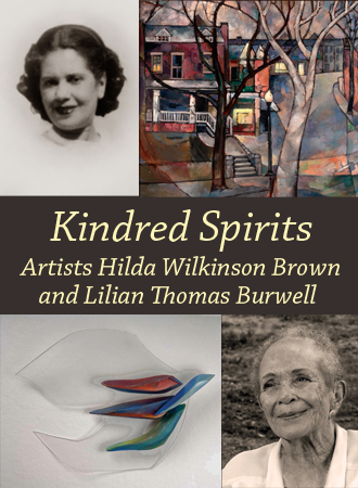 Kindred Spirits: Artists Hilda Wilkinson Brown and Lilian Thomas Burwell  cover image