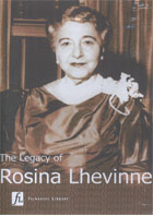 The Legacy of Rosina Lhevinne cover image