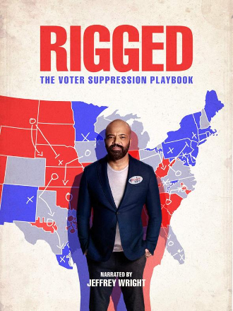 Rigged: The Voter Suppression Handbook  cover image