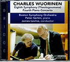 Charles Wuorinen: Eighth Symphony (Theologoumena), Fourth Piano Concerto    cover image